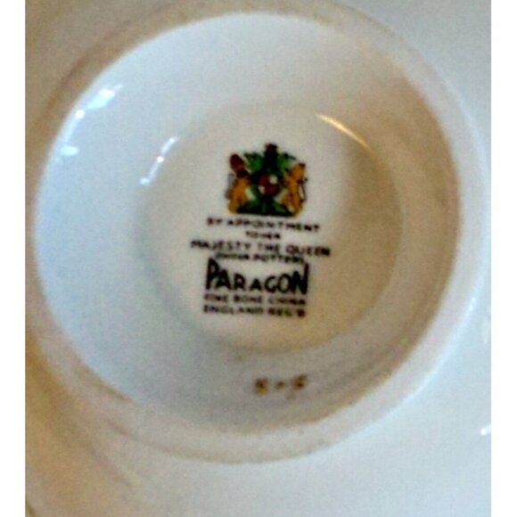Tea Cup and Saucer Paragon Souvenier Canada Teacup Saucer Plate Tea Set - Picture 6 of 8